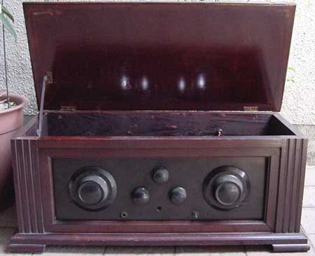 並四など昭和初期の真空管ラジオの写真集