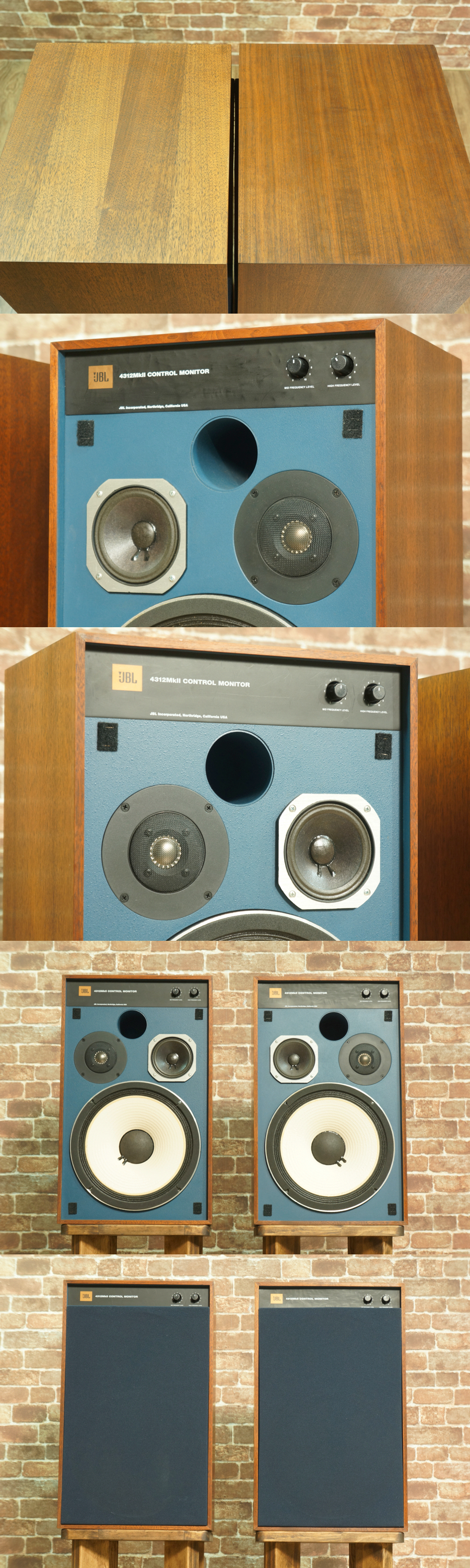 JBL 4312 MKII WX 3WAY MONITOR SPEAKER / JBL コンパクトモニター