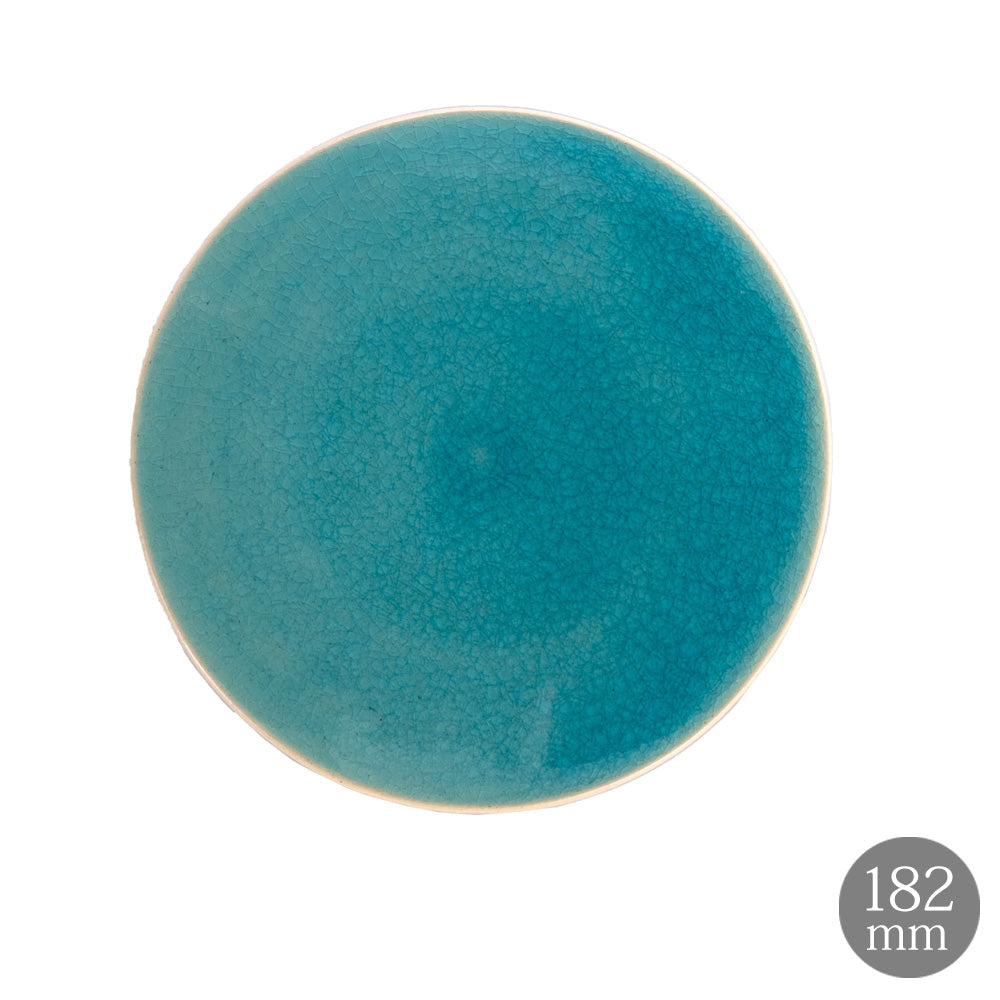 HARVEST CRAZE ハーベスト クレイズ 18cm フラットプレート ブルー