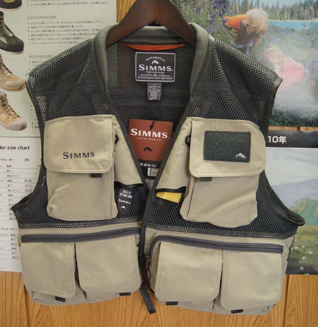 フィッシング・ウエアー ＞ ベスト ＞ SIMMS メッシュベスト