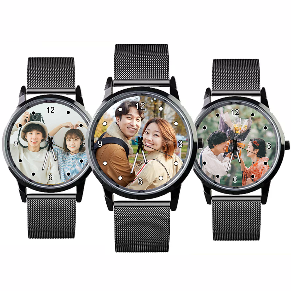 オーダーメイド 名前入り 写真入り 腕時計 ウオッチ おしゃれ シンプル