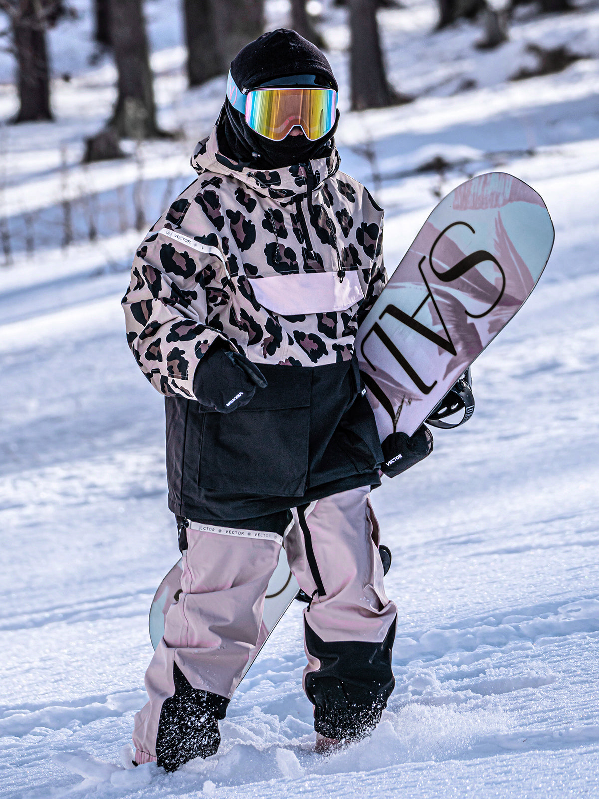 Vector Women's Ski & Snowboard Jacket Anorak Snow Suit Waterproof