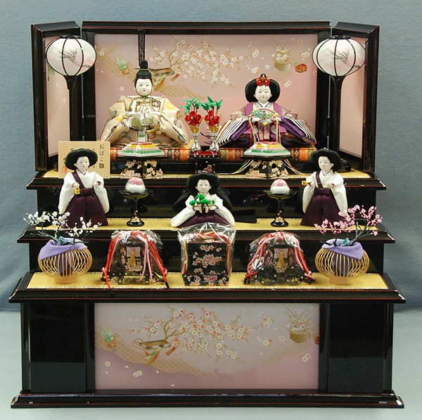 平安優香 おぼこ雛 三段｜雛人形・五月人形なら人形の和光