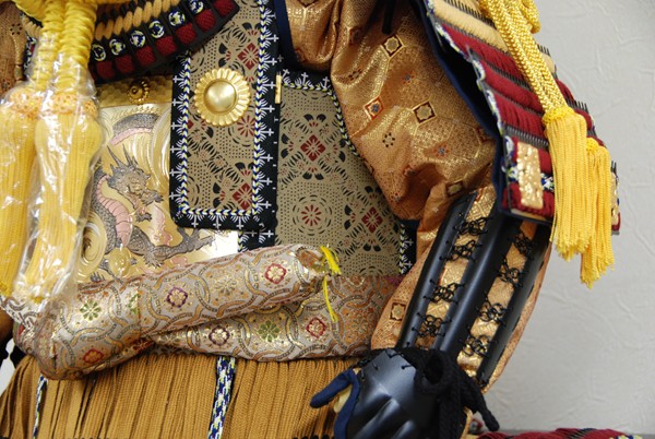 景光作 稚児五歳児着用 鎧飾〔人形の和光〕五月人形