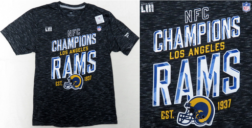 ロサンゼルス ラムズ グッズ を手広く取り扱う、実店舗駅チカ販売店