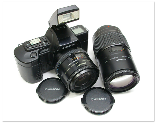カメラの八百富｜CHINON チノン CP-9AF マルチプログラム MULTI