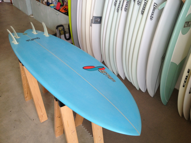 USED BOARDS （STRETCH SURFBOARDS 「QUAD FISH 5'8