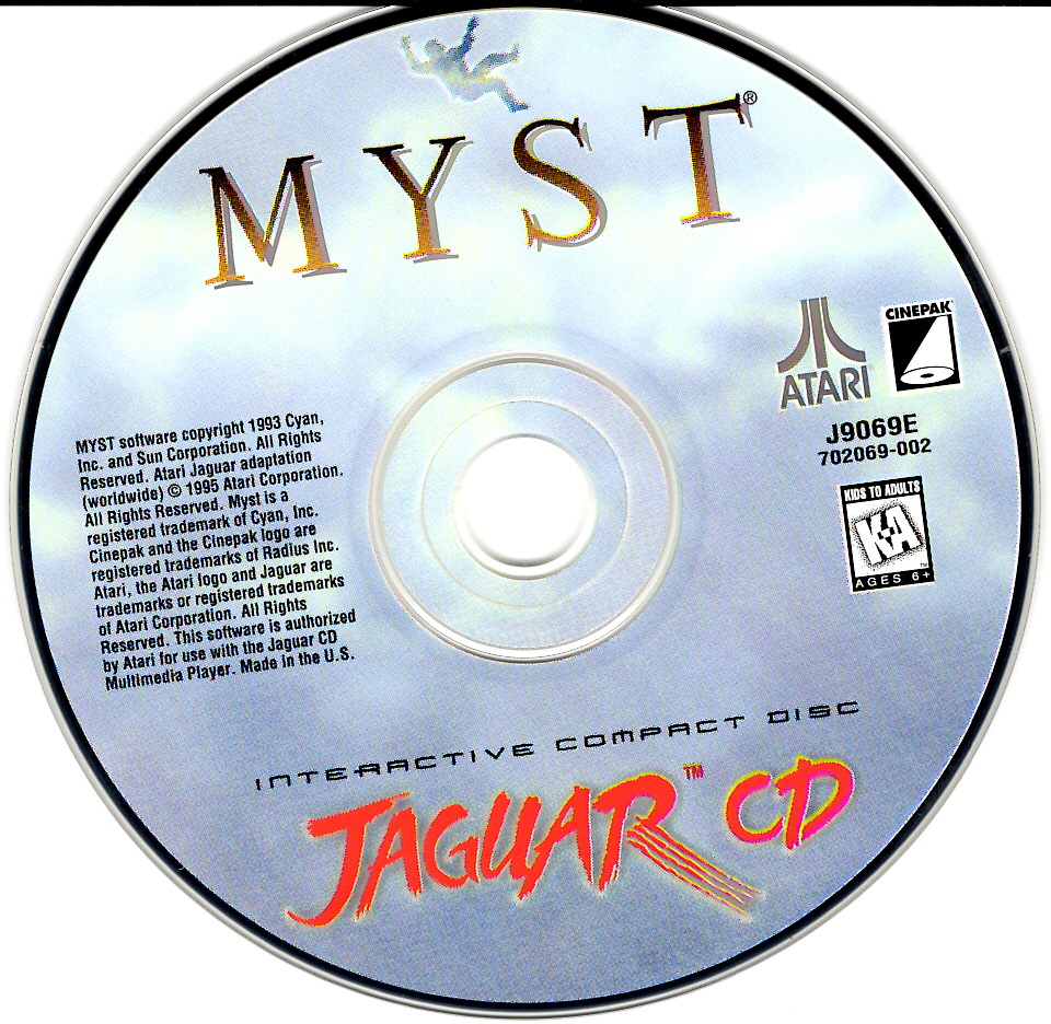 Atari JAGUAR CD: Myst (J9069) - atarimuseum.de