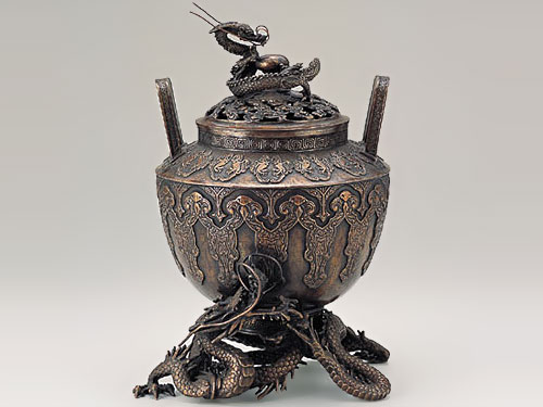 香炉 - 癒しと高い芸術性 - 高岡銅器 - 1 - 伝統工芸 - 贈答ギフト記念品