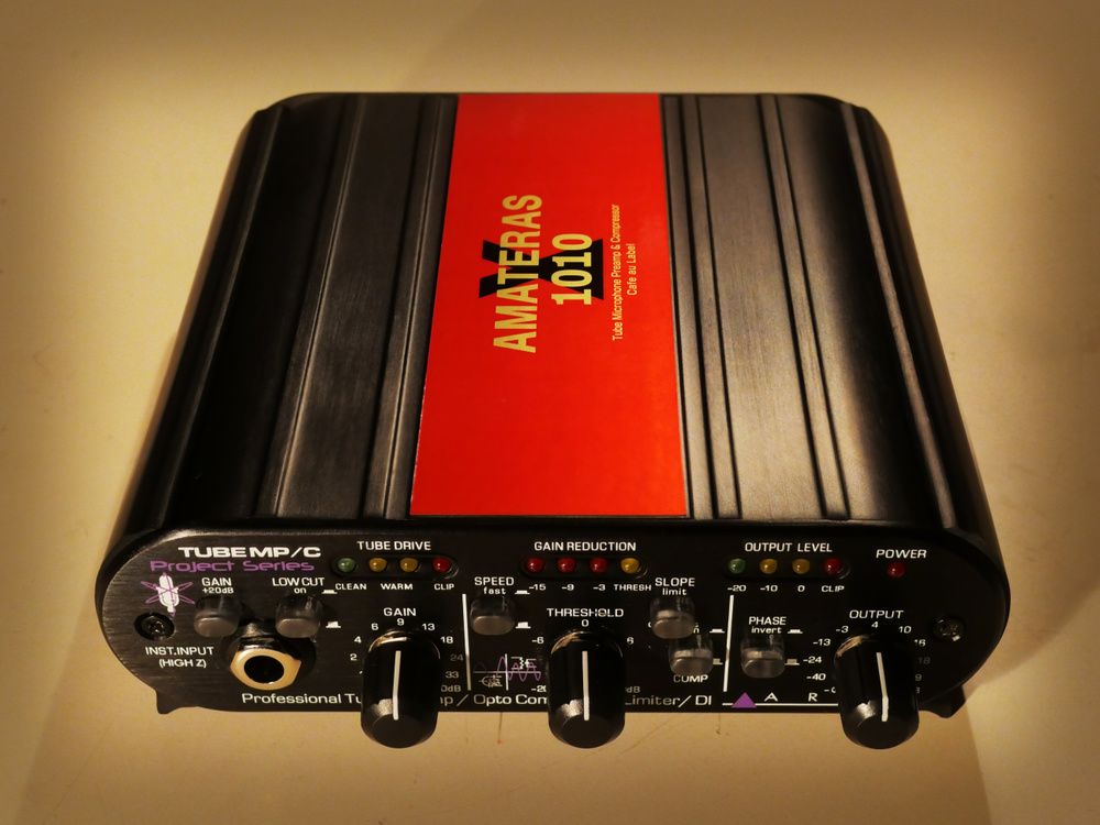 AMATERAS1111コスパ最大マイクプリアンプ＆コンプレッサーof元