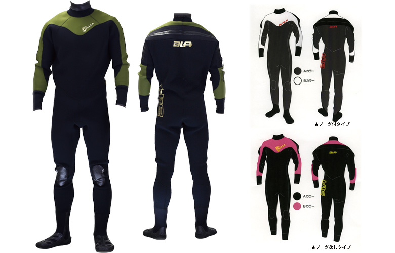 BLALA (ブラーラ)ウエット ドライスーツ：GRAPHITE mark III