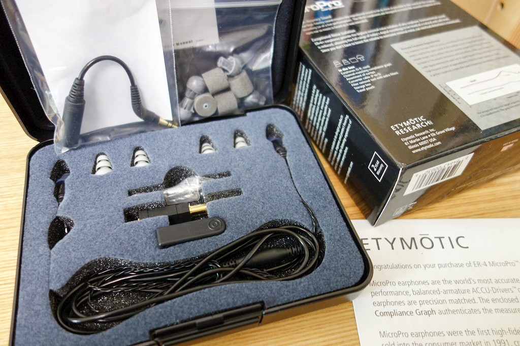 カナル型イヤホン Etymotic Research ER-4PT を購入しました - drk7jp