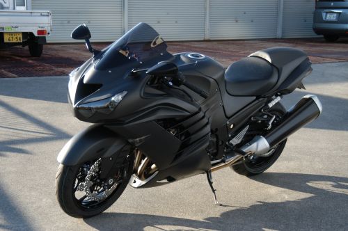 ZX-14Rマットカラー組みあがりました！経過報告！まずはここまで