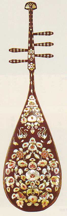 螺鈿紫檀五弦琵琶