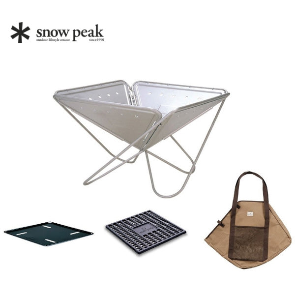スノーピーク 焚火台L スターターセット （5～6人用） SET-112S