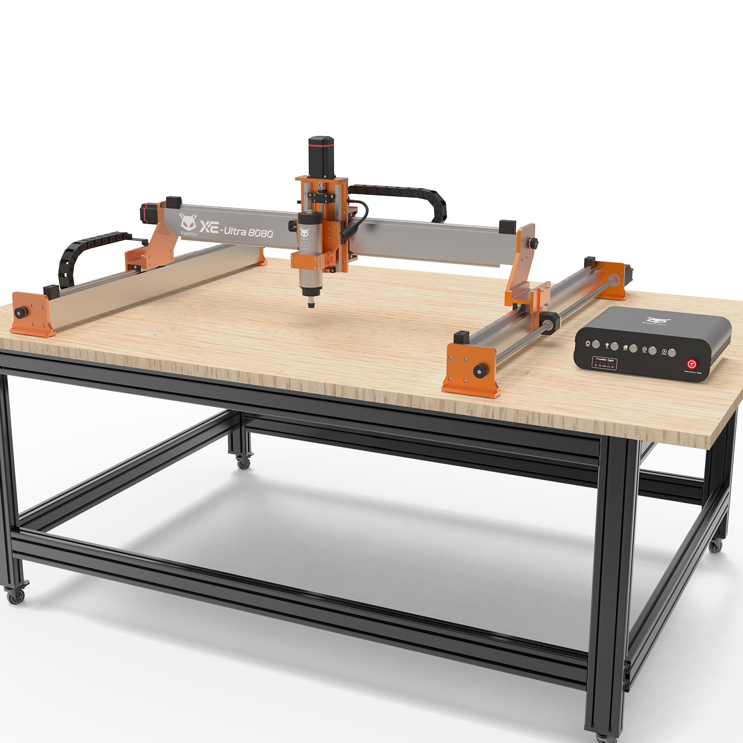 Flagship] CNC Router Machine XE-Ultra with 1.5KW VFD Spindle Bundle K