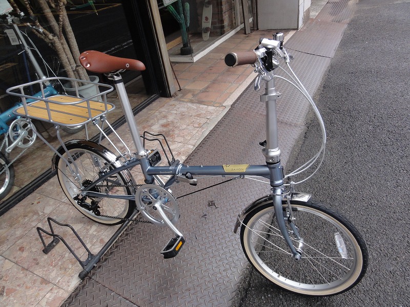 DAHON ボードウォーク D7 グラナイトグレー カゴカスタム - フリホの
