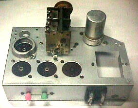 ST管の並四ラジオ