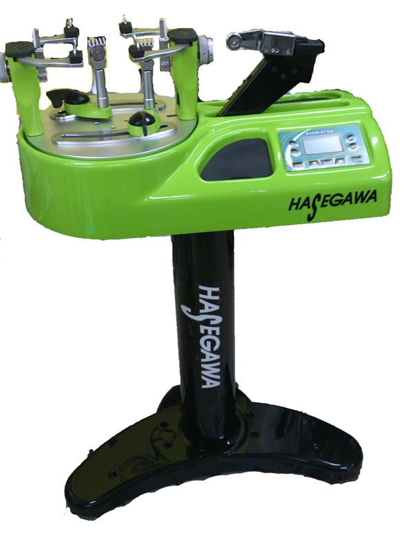 ハセガワスポーツ-商品紹介【ガット張りマシーン】バトミントングッズ