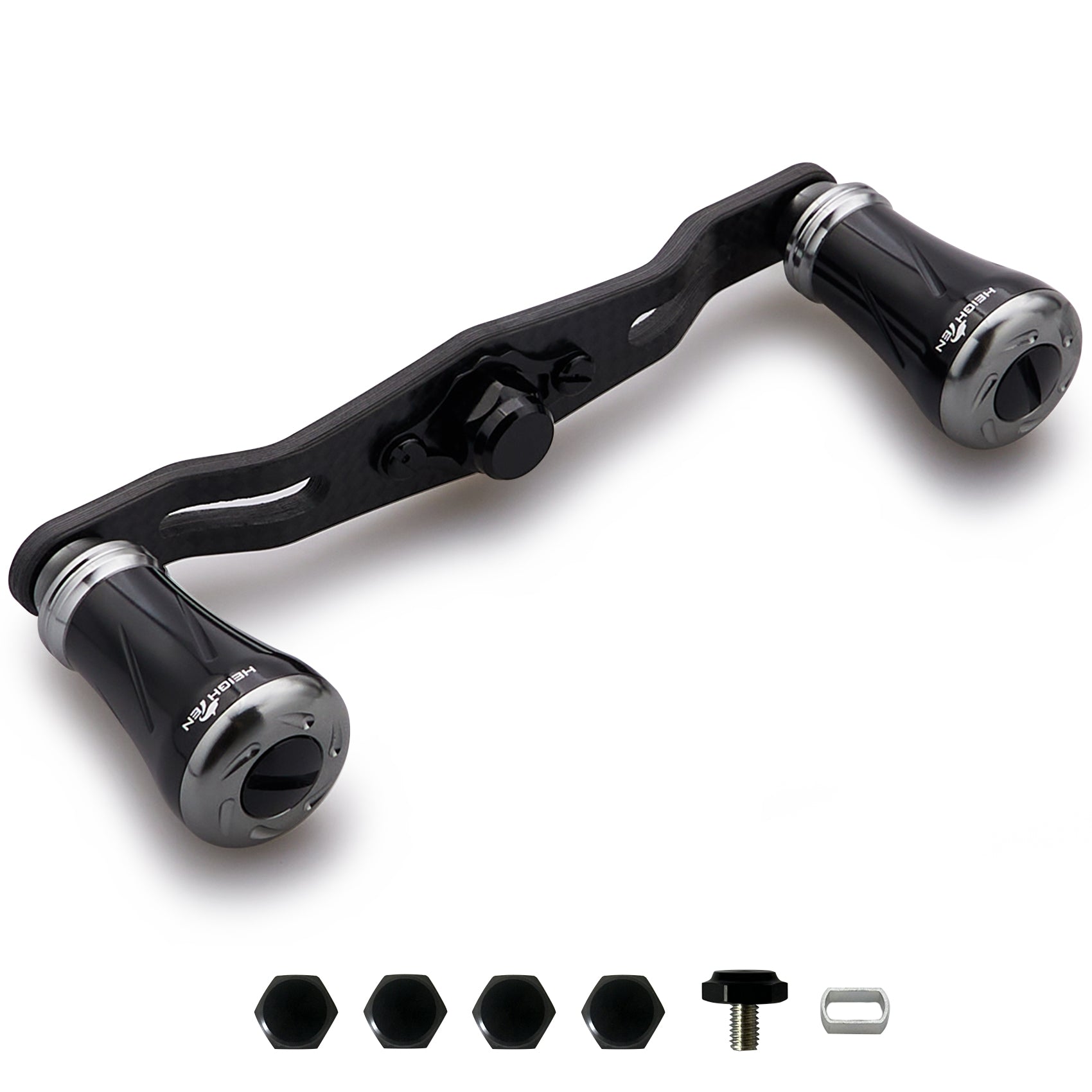 HEIGHTEN V2.0 85/95mm リール ハンドル 1.5K炭素布 カーボン シマノ