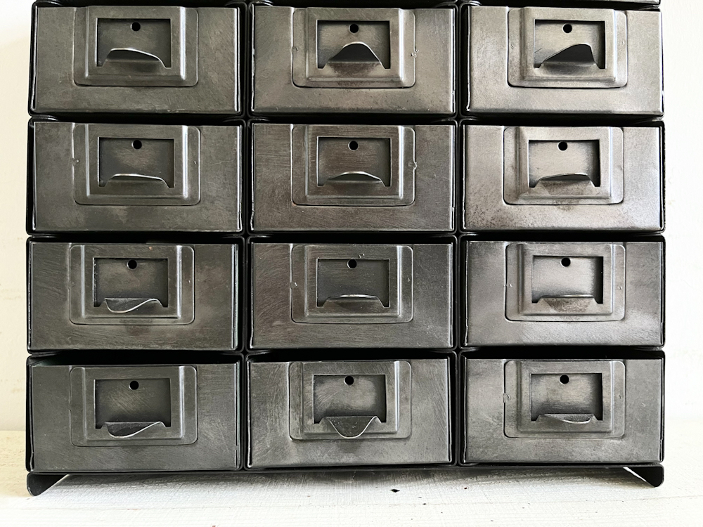 フランスアンティークアイアン15ドロワーボックス(ch024-018)<span