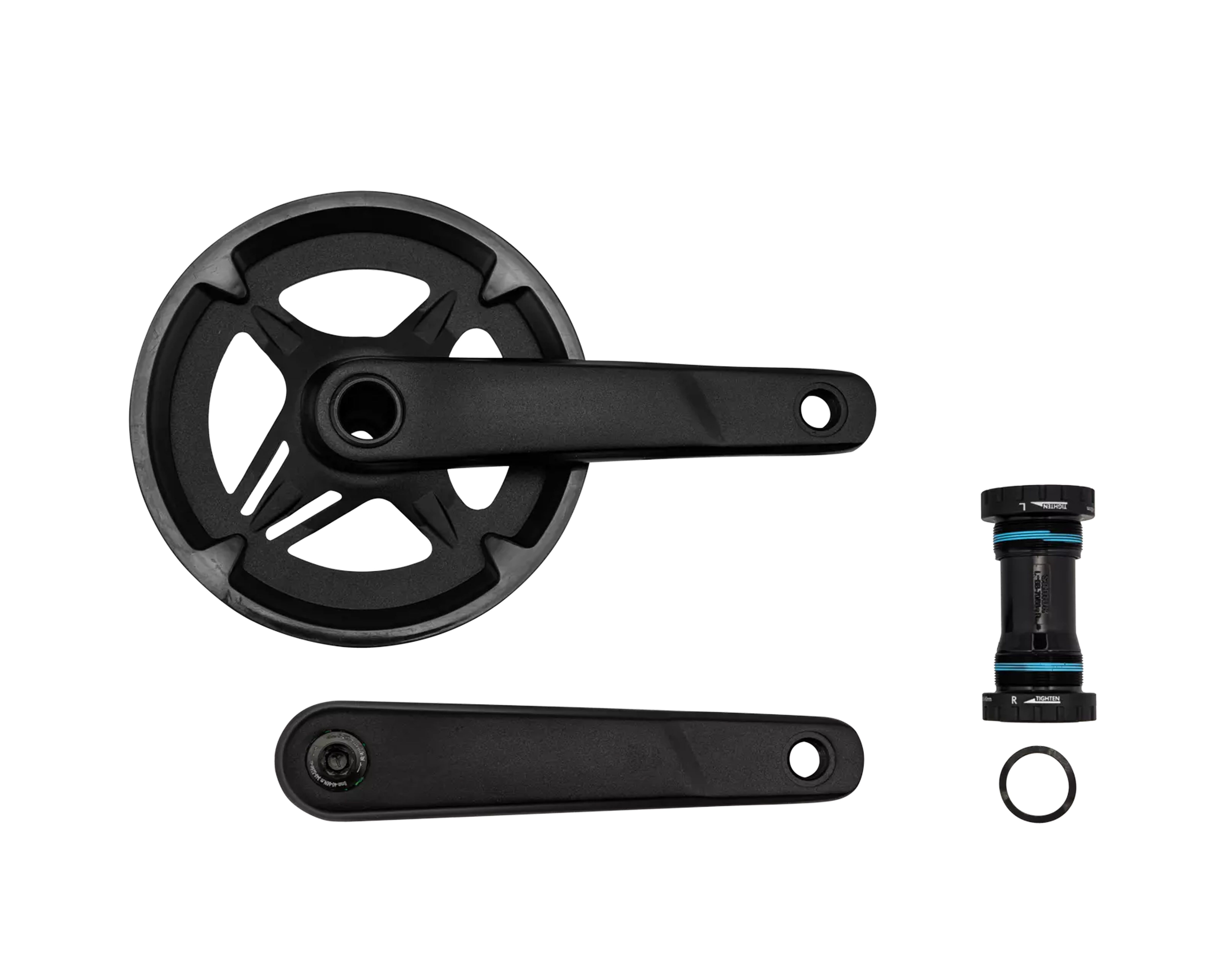 Specialized Samox Alloy Crankset BSA 24mm Spindle 40T 1x11sp