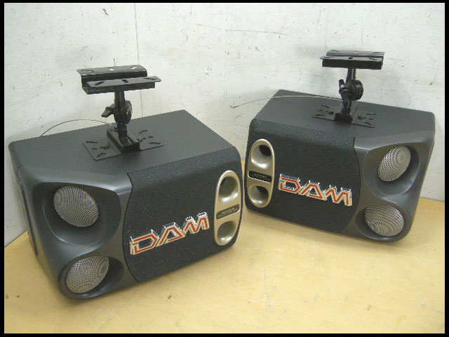 中古のDAM カラオケスピーカー DDS-910Ⅱペア 第一興商・高価買取りし