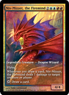 モダンマスターズ2015スポイラー：イゼット団の指導者《火想者ニヴ