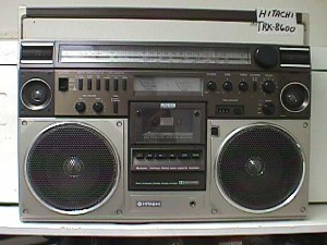 Hitachi TRK 8600 FM/AM Radio Cassette Recorder - Jack Berg Sales