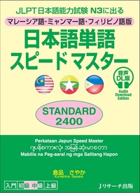JLPT日本語能力試験N3に出る マレーシア語・ミャンマー語・フィリピノ