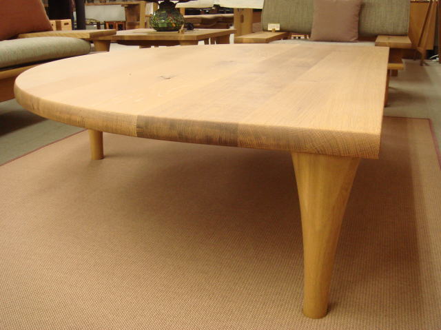 森のことば/SN105RT 半円形リビングテーブル - 加藤家具ネットショップ