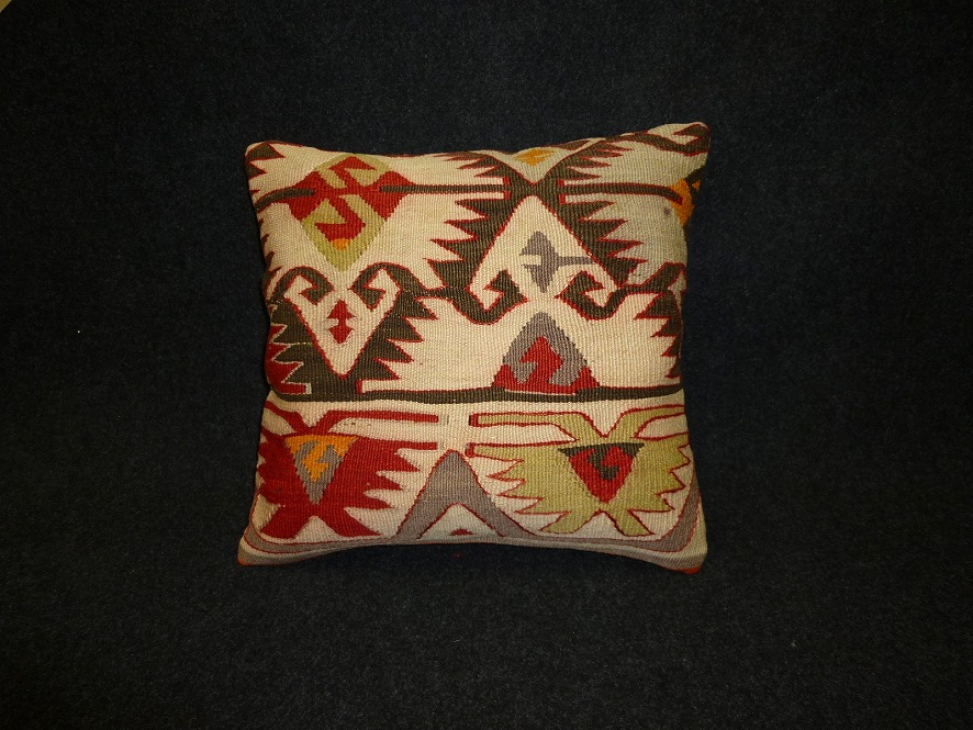 トルコ雑貨京都】キリムクッションカバー40×40cm | キリム＆絨毯の専門