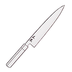 正本総本店 本霞玉白鋼 水牛柄牛刀 KS3124 240mmの通信販売