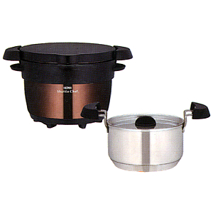 シャトルシェフ KBB－1600 クリアブラウン(サーモス 真空保温