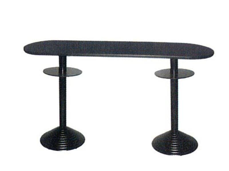 ハイカウンターテーブル(ブラック) レンタルなら東京、大阪、全国各地