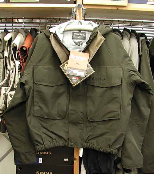 SIMMS、シムスのクラッシックガイドジャケット、パックライト