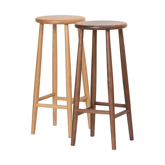 Latree ラトレ カウンタースツール ウォルナット 高さ65cm 楽天市場