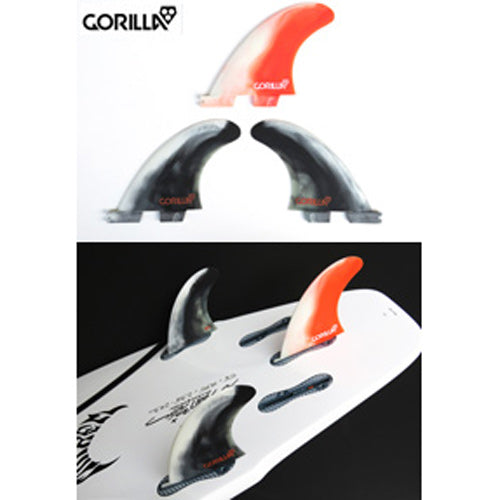 GORILLA』FIN [CORE RANGE FINS] TRIフィンセット Sサイズ – Luvsurf