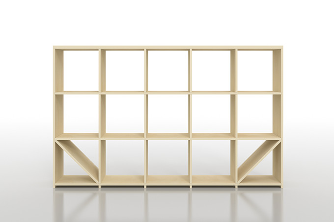 間仕切り棚 パーティションとして使える本棚|本棚 マガジンラックの