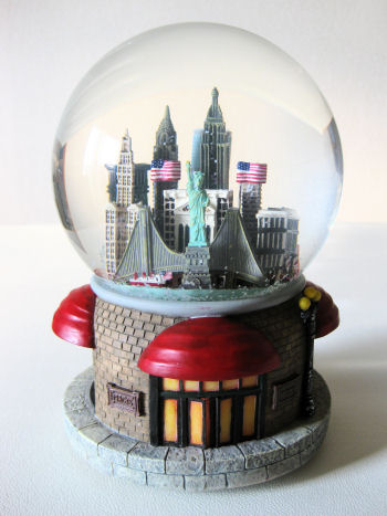 M et R】 ニューヨーク/スノードーム(スノーグローブ)/Macy's/ヴィンテージ