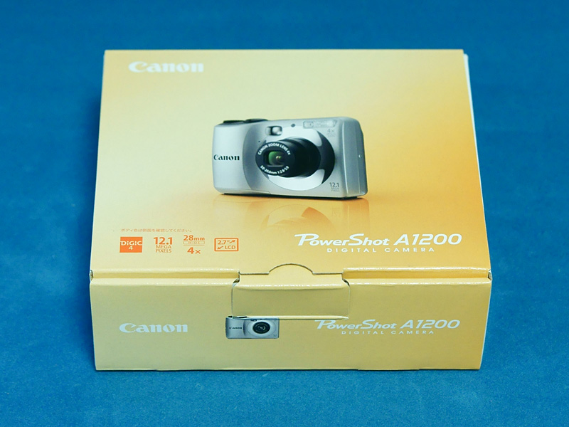 キヤノン Canon PowerShot A1200の外観をみる /monox デジカメ 比較