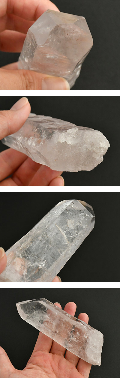 ライトニングクォーツ（雷水晶原石） ⑨ クリスタル：結晶・原石 地球