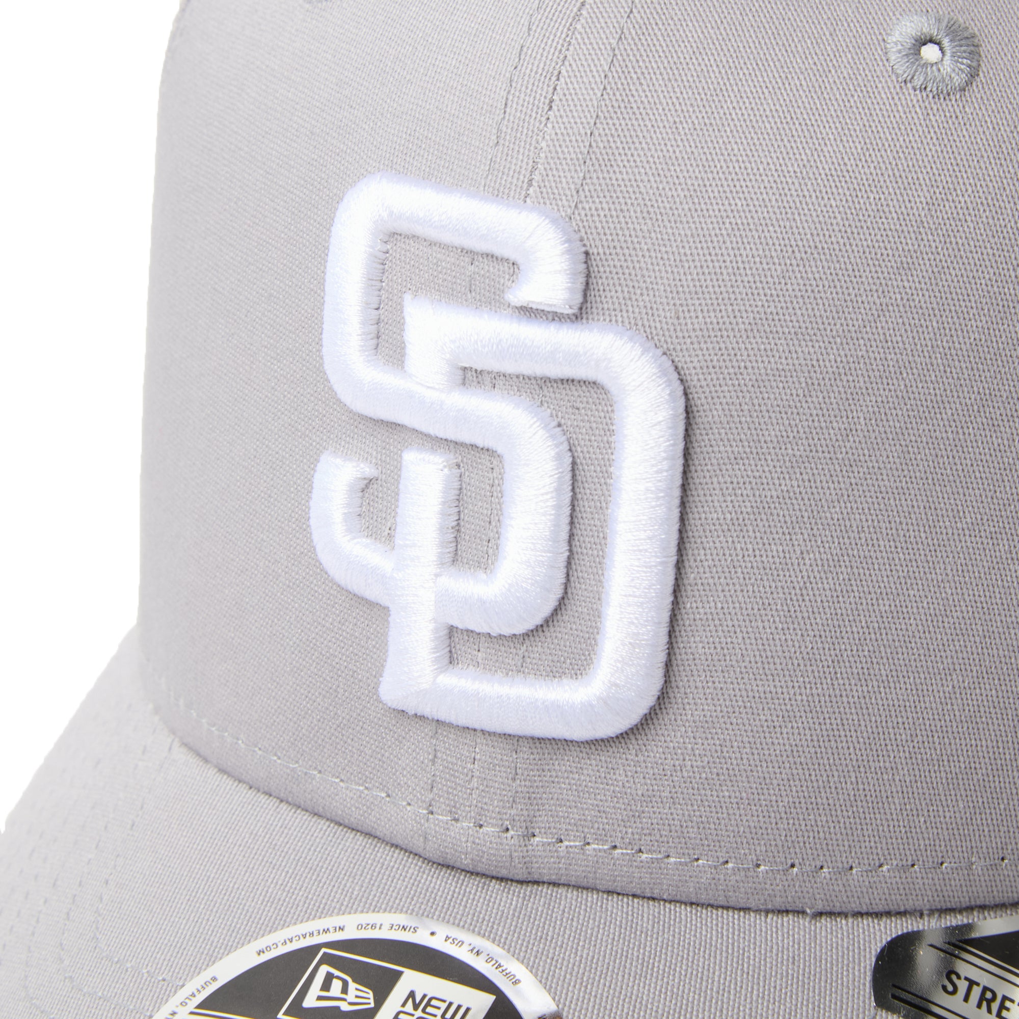 9FIFTY ストレッチスナップ サンディエゴ・パドレス グレー/ホワイト