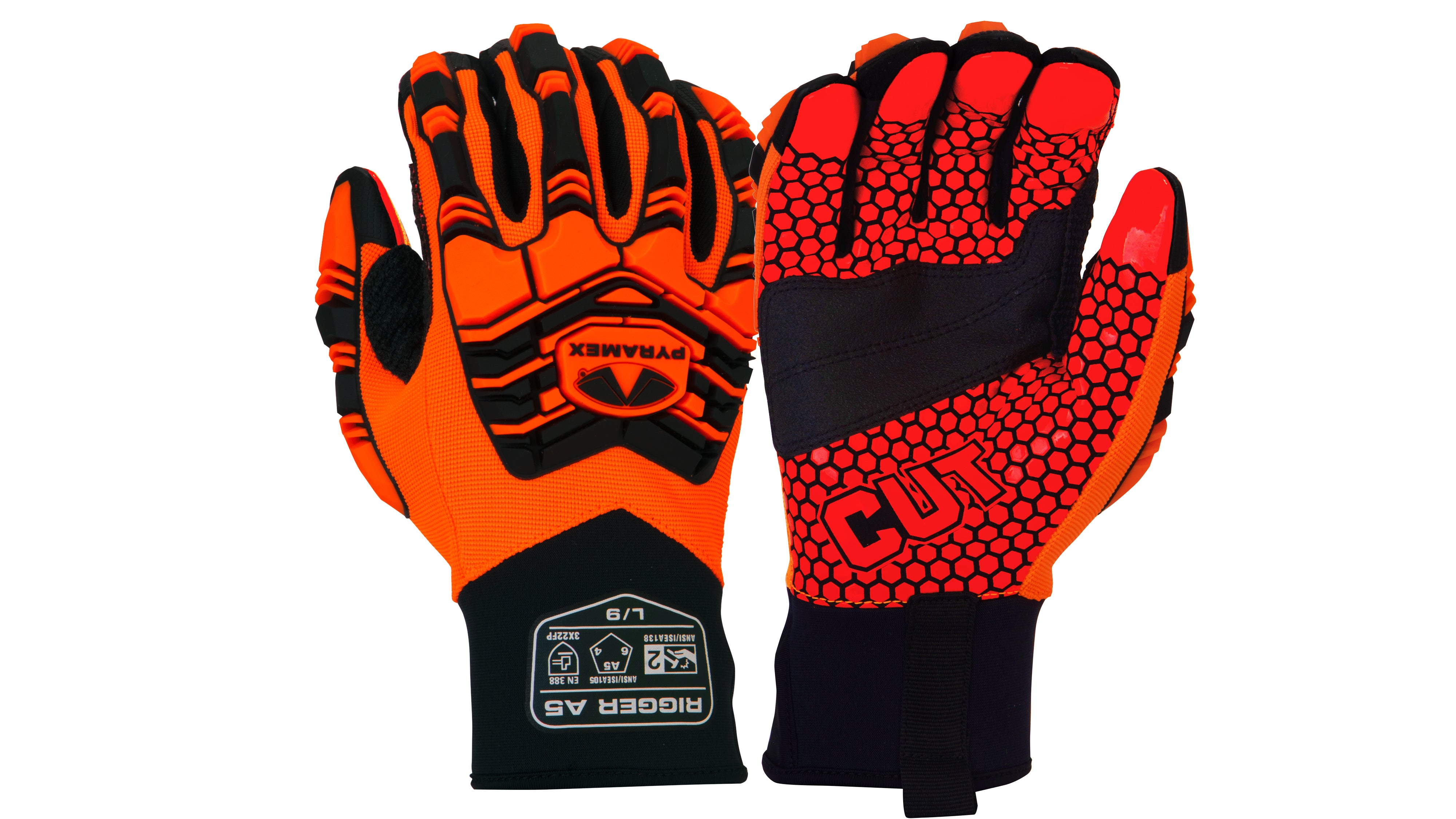 GL807CHT - Synthetic Leather Silicone Palm A5 Cut Level 2 Impact