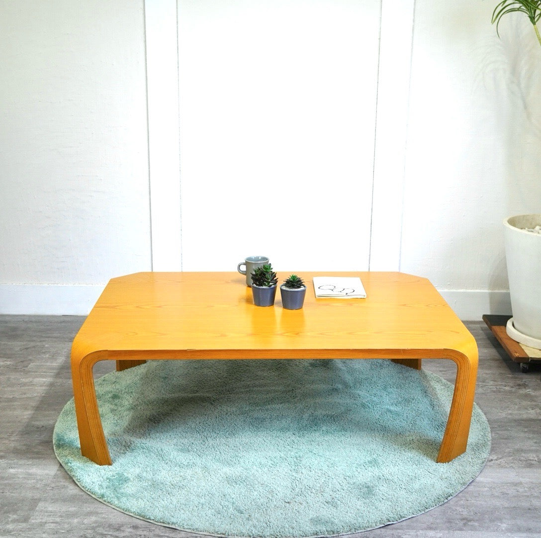 天童木工 / Tendo 座卓 ケヤキ 乾三郎 和 ローテーブル リビング