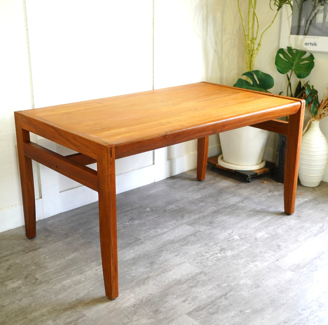 朝日木材加工 BOSCO ダイニングテーブル チーク材 4人家族 コンパクト