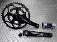 Sugino OX901Dクランクセット & BB30-IDS24コンバーター-(新潟の自転車