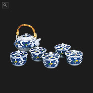 渋草焼き 牡丹紋茶漬 小 2個 渋草焼き 牡丹紋茶漬 小 2個 【公式通販】