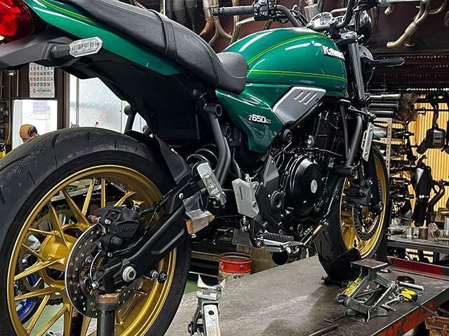 23 Z650RS｜POWERBOX FULL 2in1チタンブルー｜8BL-ER650M｜SP忠男