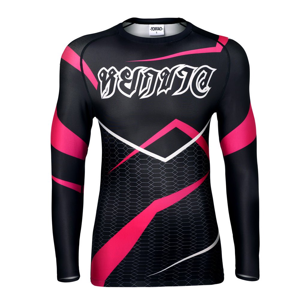 Supercross Compression Rashguard Long Sleeve Shirts FITNESS | YOKKAO